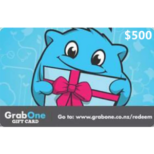 GrabOne $500 NZD Digital Gift Cards (Email Delivery)