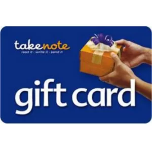 Take Note Physical Gift Cards (Express Delivery)