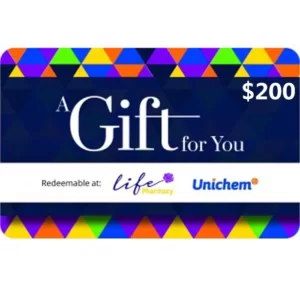 Life Pharmacy/Unichem Pharmacy $200 NZD Physical Gift Card (Express Delivery)