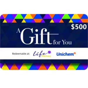 Life Pharmacy/Unichem Pharmacy $500 NZD Physical Gift Card (Express Delivery)