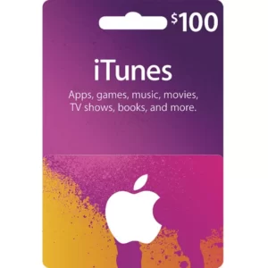 Apple iTunes $100 USD Digital Gift Card (Email Delivery)