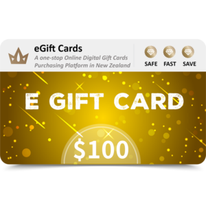eGift Cards $100 NZD E Gift Card (Email Delivery)