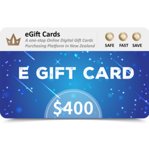 eGift Cards $400 NZD E Gift Card (Email Delivery)