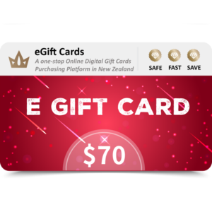 eGift Cards $70 NZD E Gift Card (Email Delivery)