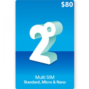 2degrees Mobile $80 NZD Prepay Digital Top Up Vouchers (Email Delivery)