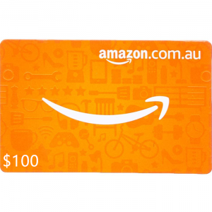 Amazon $100 AUD Digital Gift Card/Voucher (Email Delivery)