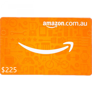 Amazon $225 AUD Digital Gift Card/Voucher (Email Delivery)