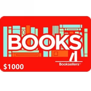 Booksellers $1000 NZD Physical Gift Card (Express Delivery)