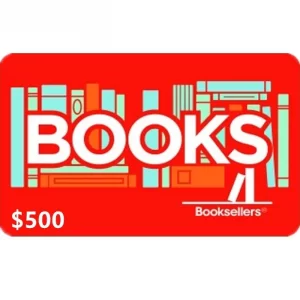 Booksellers $500 NZD Physical Gift Card (Express Delivery)