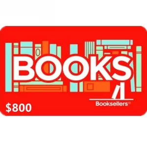 Booksellers $800 NZD Physical Gift Card (Express Delivery)