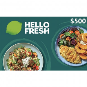 HelloFresh $500 NZD Digital Gift Cards (Email Delivery)