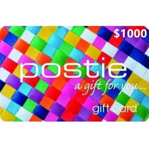 Postie $1000 NZD Physical Gift Card (Express Delivery)
