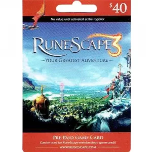 Runescape 3 Game $40 NZD Prepaid Digital Gift Card