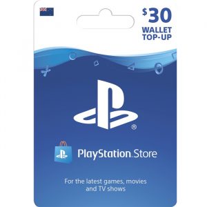 Sony PlayStation Store $30 NZD Digital Gift Card (Email Delivery)