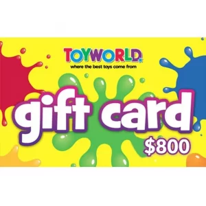 Toyworld $800 NZD Physical Gift Card (Express Delivery)