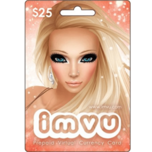 IMVU $25 USD (US) Digital Gift Card (Email Delivery)