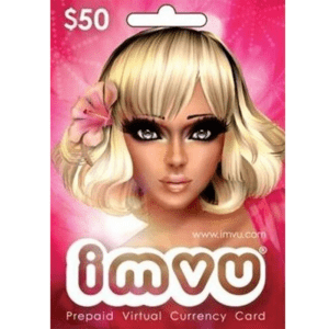 IMVU $50 CAD (CA) Digital Gift Card (Email Delivery)