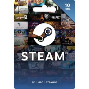 Steam R$10 BRL (BR) Digital Gift Card (Email Delivery)