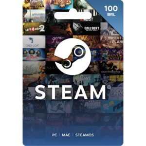 Steam R$100 BRL (BR) Digital Gift Card (Email Delivery)