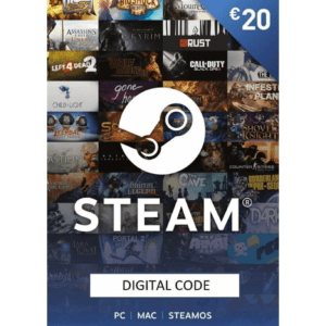 Steam €20 EUR (EU) Digital Gift Card (Email Delivery)
