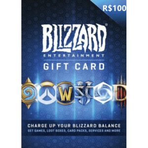 Blizzard R$100 BRL (BR) Digital Gift Card (Email Delivery)