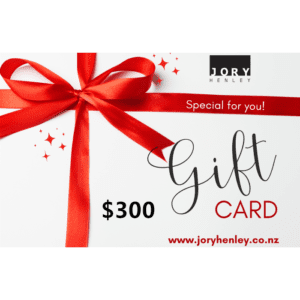 Jory Henley Gift Card $300 NZD Digital Gift Cards (Email Delivery)