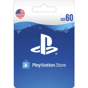 PlayStation $60 USD Digital Gift Card (Email Delivery)