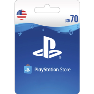 PlayStation $70 USD Digital Gift Card (Email Delivery)