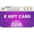 G.S.V.C Smart $100 USD E Gift Card (Email Delivery)