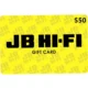 JB Hi-Fi $50 NZD Digital Gift Cards (Email Delivery)