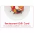 Restaurant Gift Cards