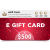 eGift Cards $500 NZD E Gift Card (Email Delivery)